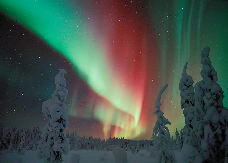 revontulet Vừng sáng cực bắc (revontulet) Lapland Phần Lan