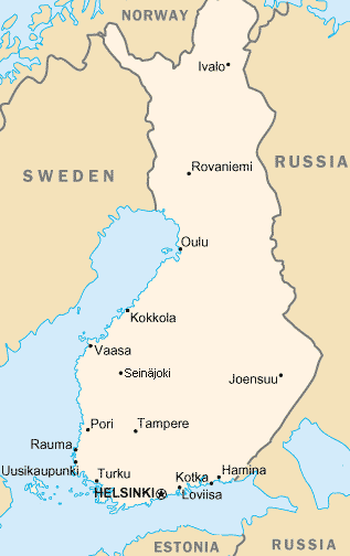 finland university map